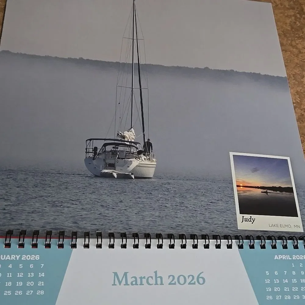 2026 TruStone Financial Photo Calendar Unisex Home Office Year